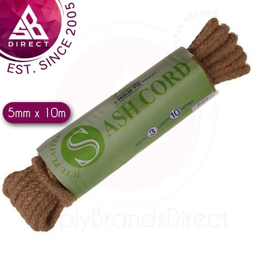 Holm tie natura jute sash - holm, cord