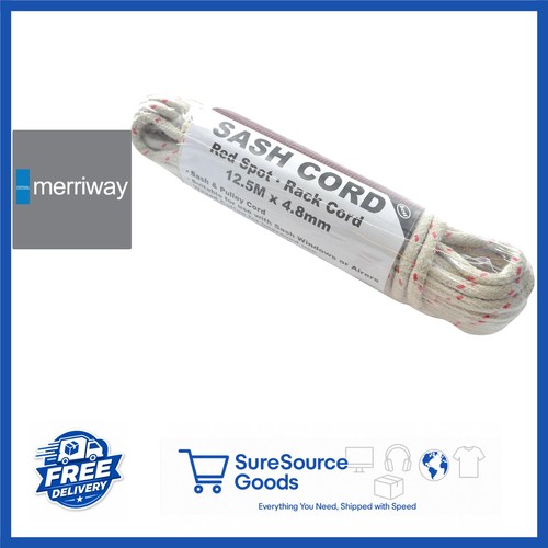 Waxed cotton sash cord x - waxed,