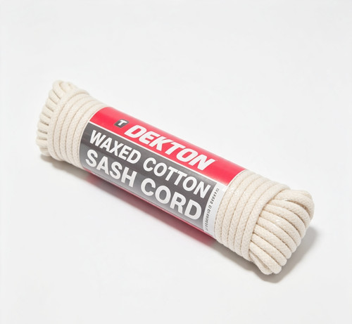 Dekton waxed cotton sash cord - waxed,