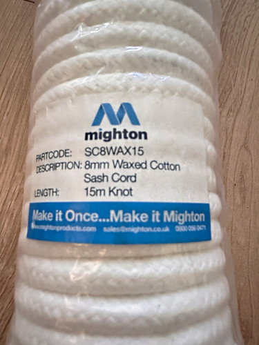 Mighton 8mm waxed cotton sash - mighton,