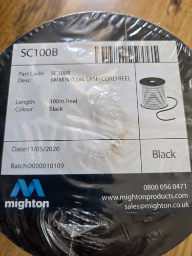 100m 6mm nylon sash - -,