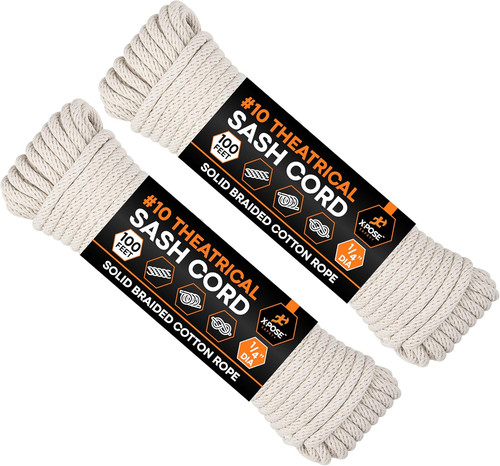 Sash cord rope - cord, inch